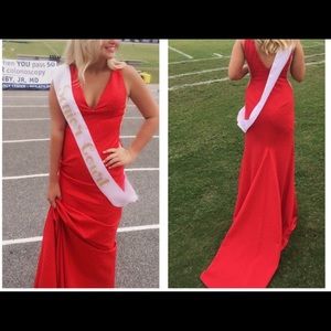 Sherri Hill long rhinestone gown